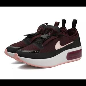 NEW WITH BOX NIKE AIR MAX DIA WINTER MAROON WOMEN Sz 8.5 SLIP-ON SNEAKER SHOES